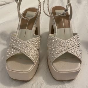 Dolce Vita Wessi Pearl Platform Heels